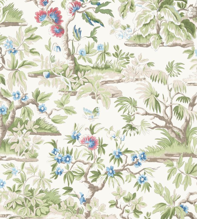 Elwood Wallpaper in Spring by Anna French Jane Clayton