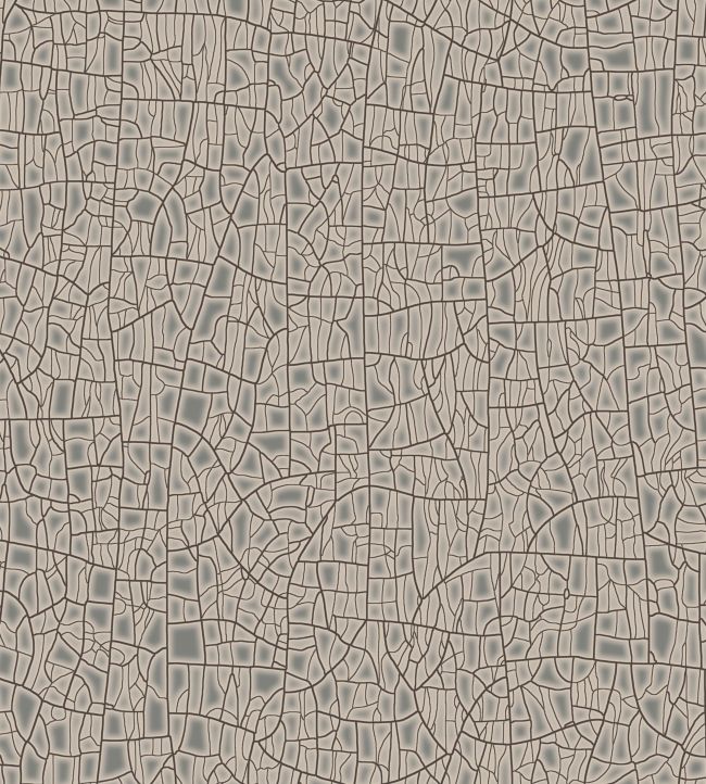 Emaille Wallpaper by Arte Deep Taupe