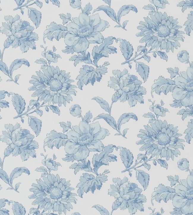 English Garden Floral Wallpaper in Delft by English Heritage for Designers Guild | Jane Clayton English Garden Floral Wallpaper in Delft by English Heritage for Designers Guild | Jane Clayton