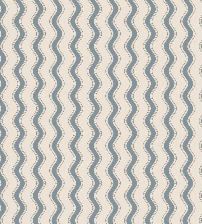 Erik Wallpaper by Sandberg Indigo Blue