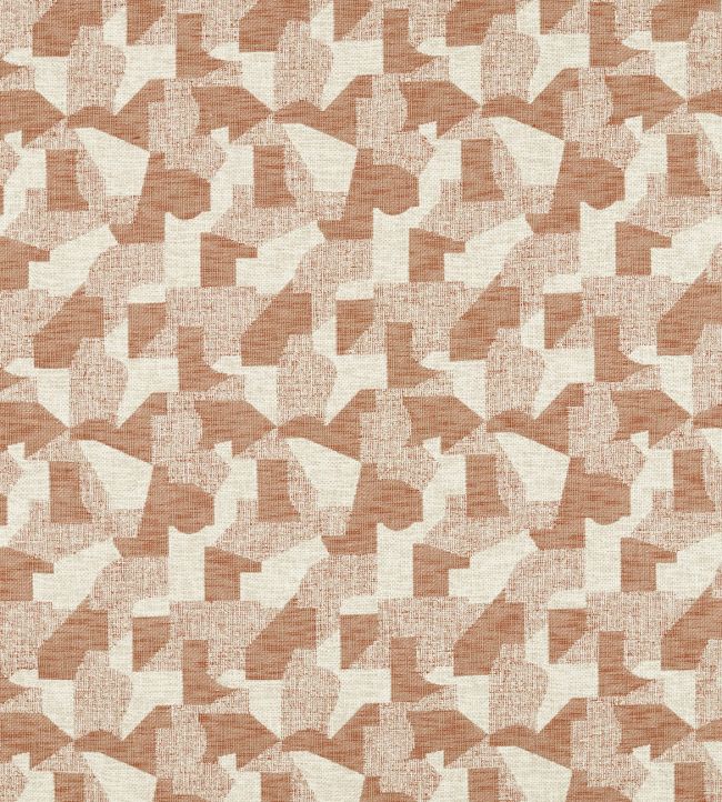 Espen Fabric by Clarke & Clarke Rust