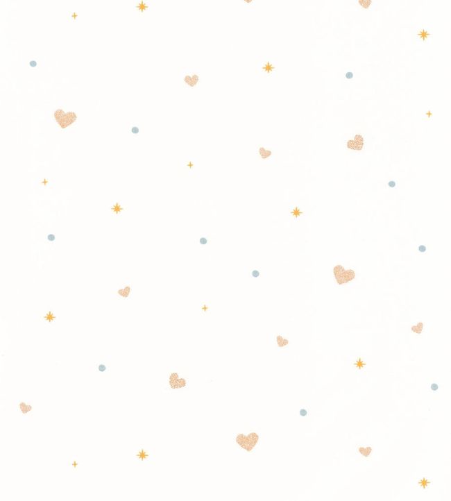 Estelle Wallpaper by Caselio Blanc multico