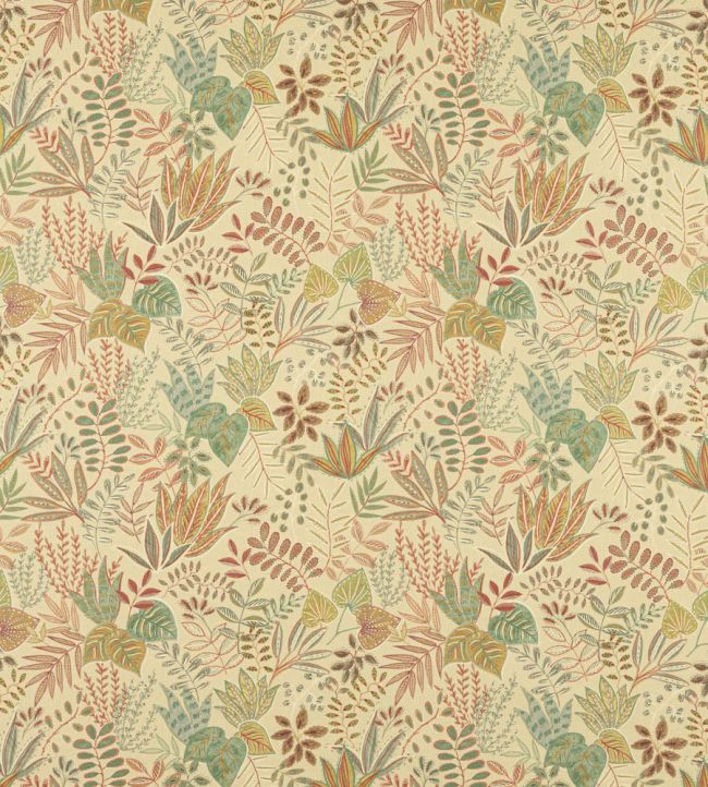 Evangeline Fabric in Multi by Jane Churchill Jane Clayton