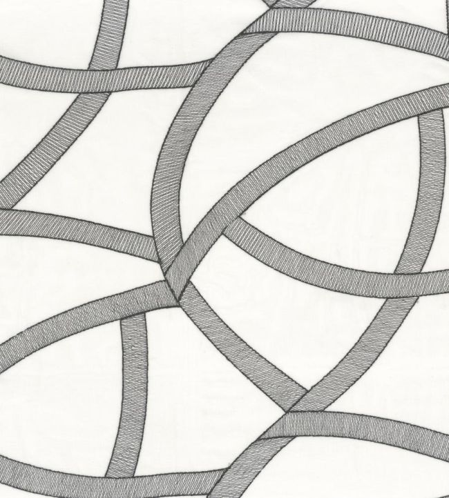 Faisceau Fabric by Camengo Carbone