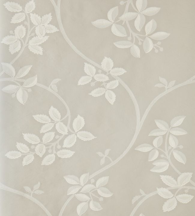 Ringwold Wallpaper by Farrow & Ball in Light Gray Jane Clayton