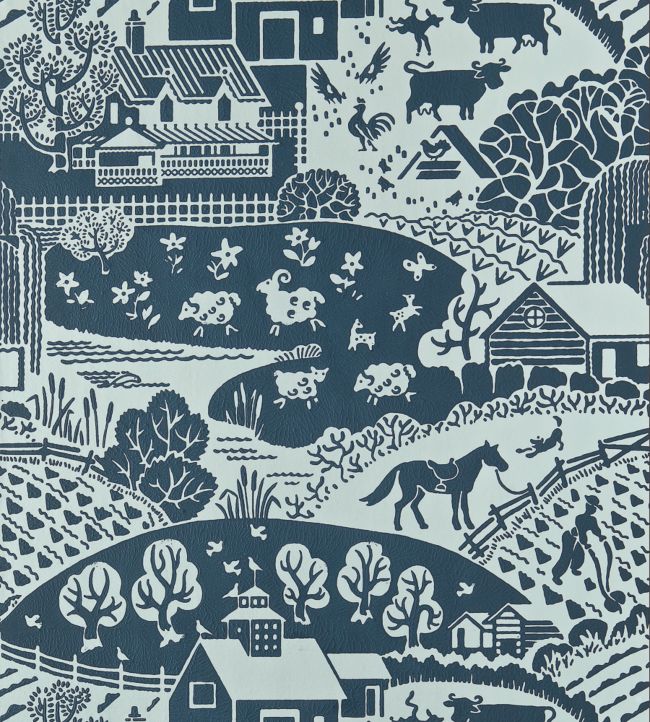 Gable Wallpaper by Farrow & Ball in 5 Jane Clayton