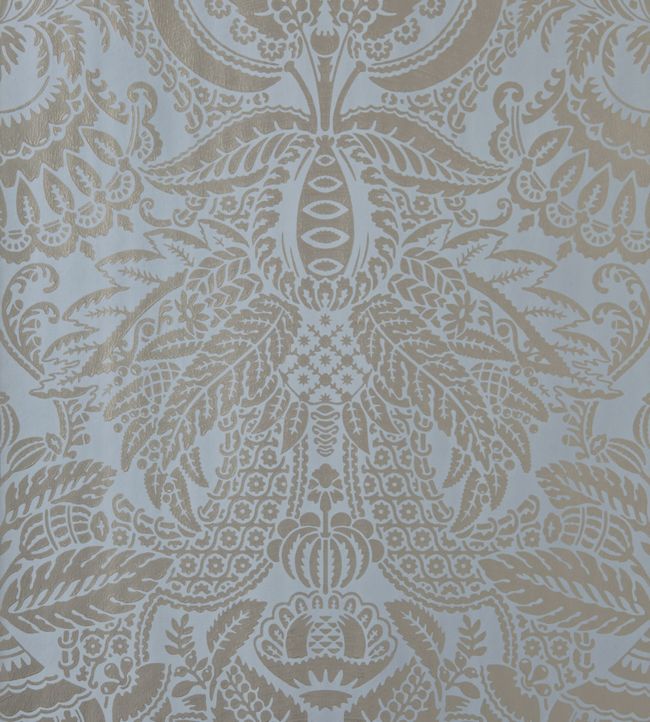 Orangerie Wallpaper by Farrow & Ball in Parma Gray Jane Clayton