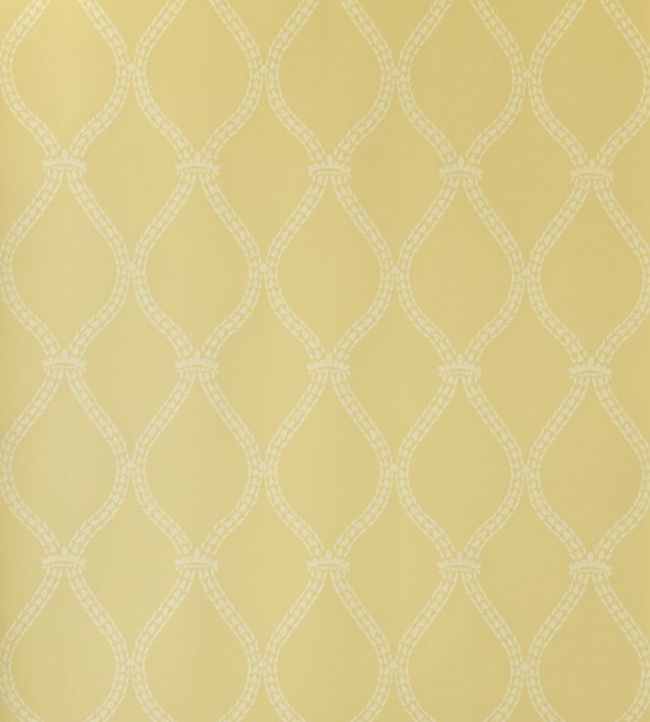 Crivelli Trellis Wallpaper by Farrow & Ball in Dorset Cream Jane Clayton