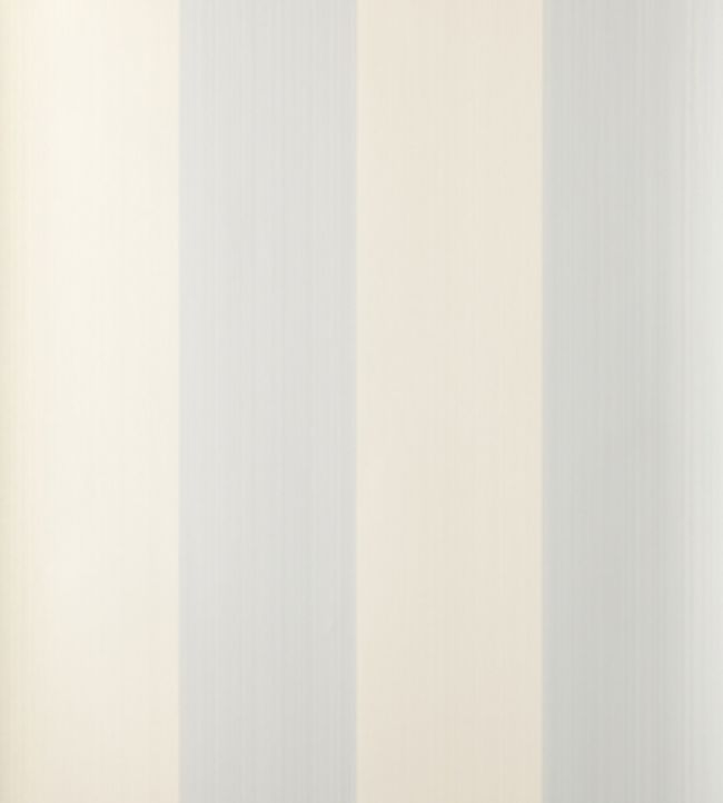 Broad Stripe Wallpaper by Farrow & Ball in Skylight Jane Clayton