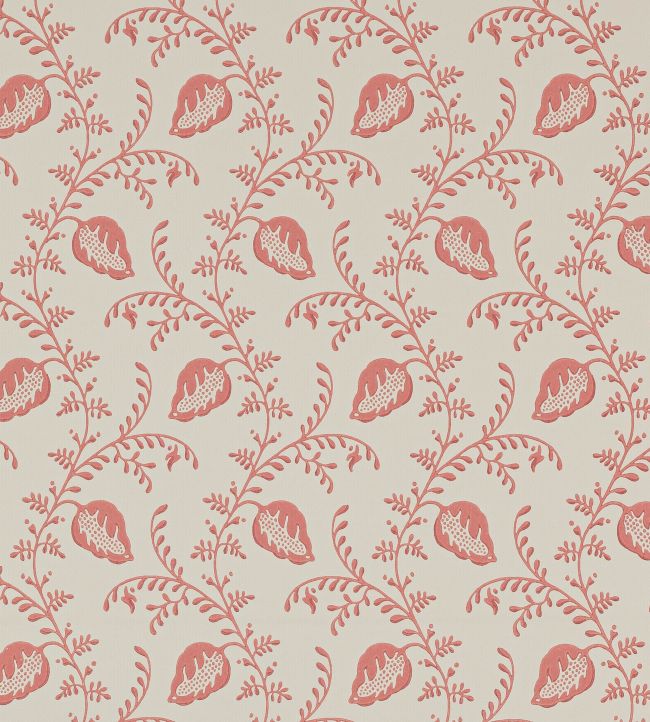 Felicity Wallpaper by Colefax and Fowler Red