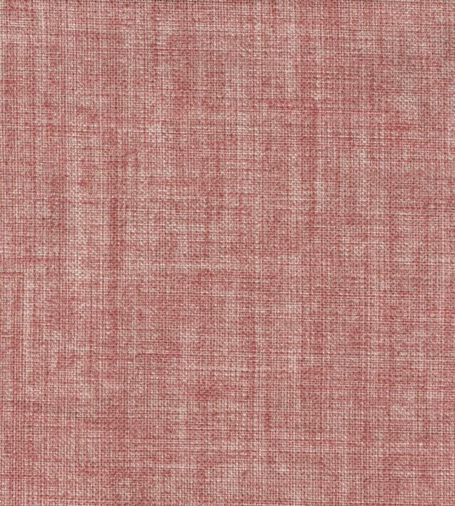 Plain Linen Fabric by Fermoie Pond Pink