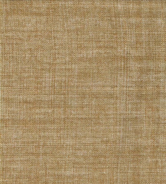 Plain Linen Fabric by Fermoie Marron Glace