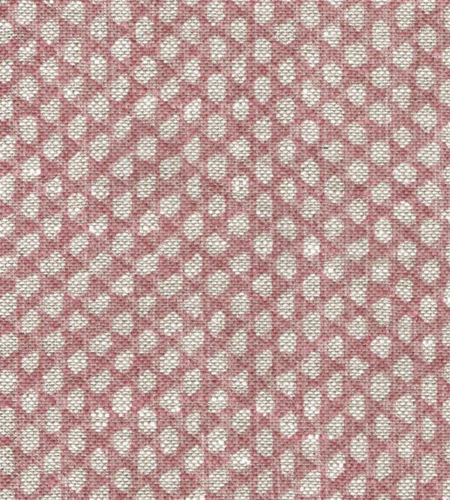 Wicker Linen Fabric by Fermoie Blush