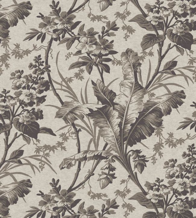 Fernbrook Outdoor Fabric by Warner House Charcoal