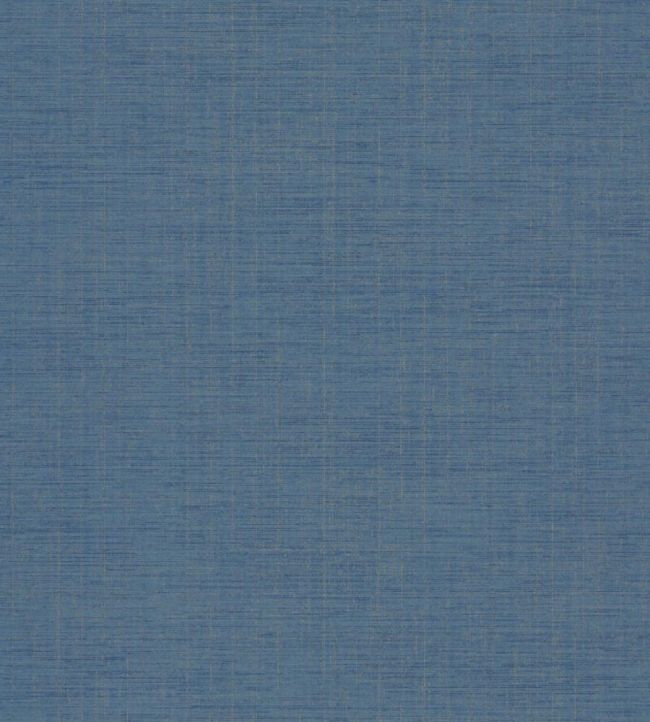 Five O clock Plain Wallpaper in Bleu Denim by Casadeco Jane Clayton