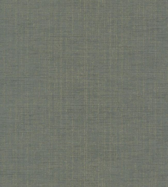 Five O'clock Plain Wallpaper by Casadeco Vert Eucalyptus