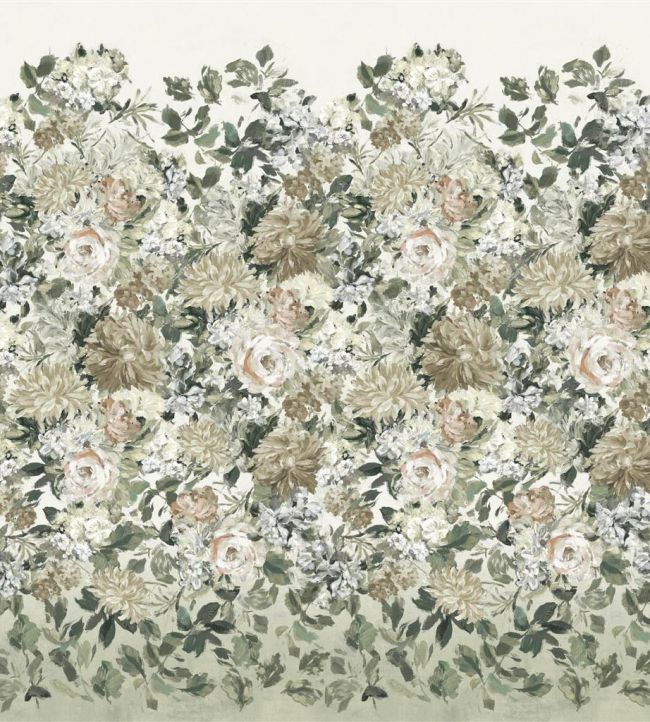 Fleur D'Artistes Mural by Designers Guild Chalk