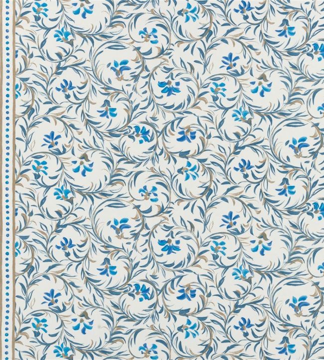 Fleur Indienne Fabric by Designers Guild Indigo