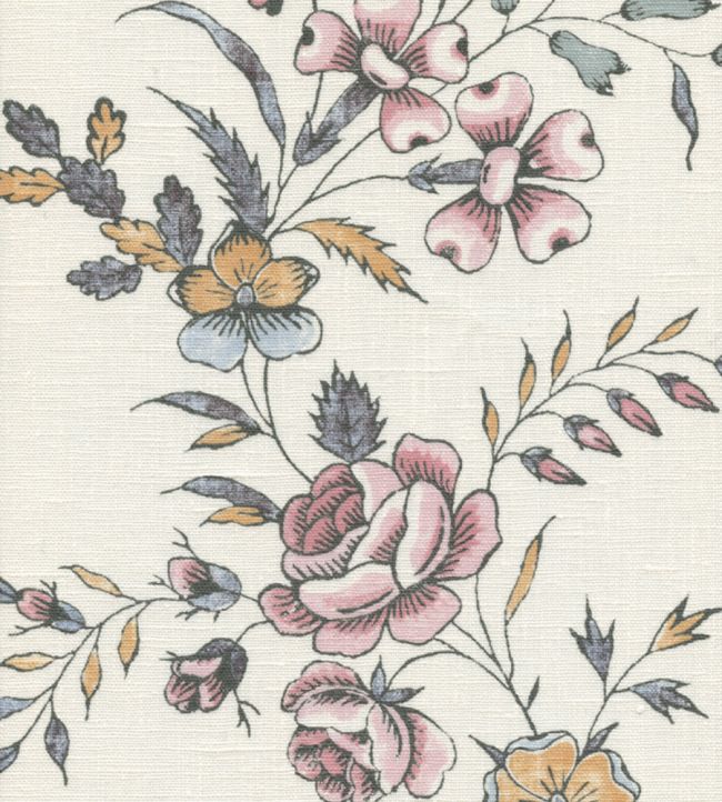 Fleurie Fabric by Lewis & Wood Honeysuckle