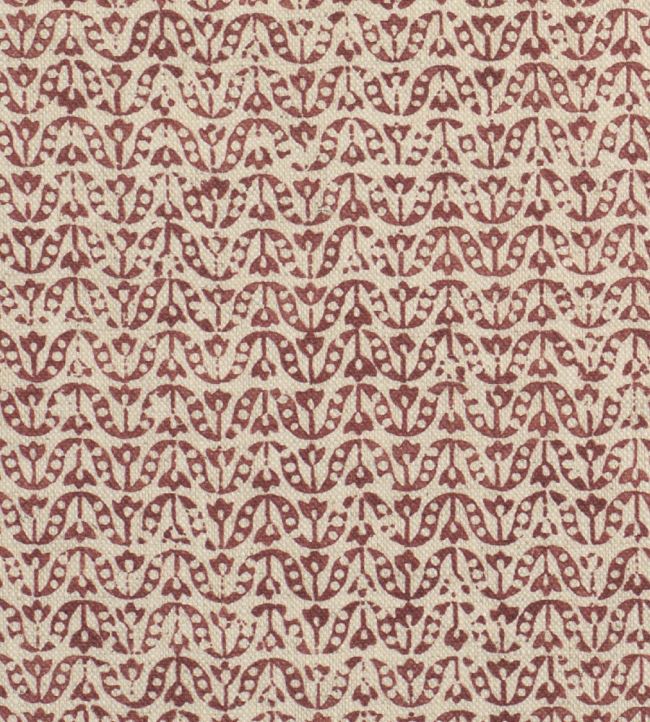 Flori Fabric by James Hare Cherry Rose