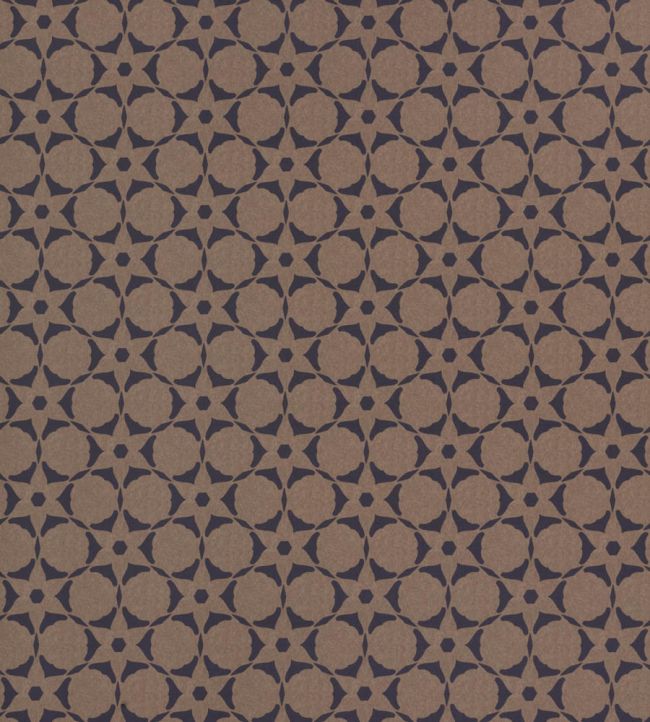 Flower Stencil Wallpaper by Vanderhurd Brownstone