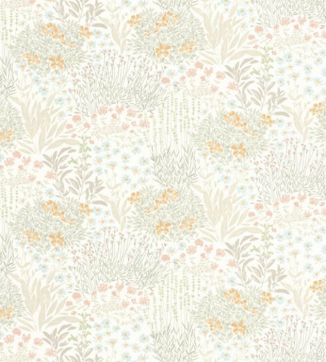 Flowered Grove Wallpaper by Casadeco Vert Amande