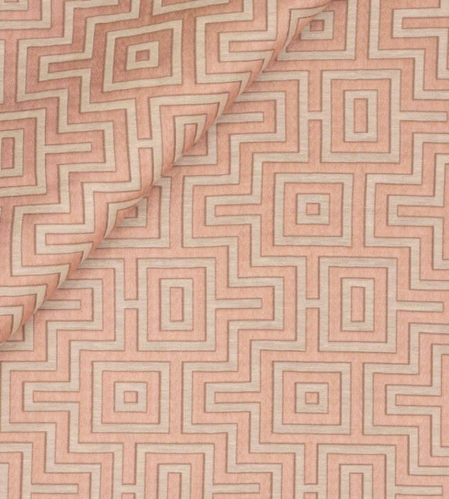Fret Maze Fabric by Jim Thompson Blossom