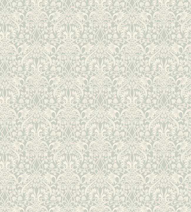 Fritillerie Wallpaper by GP & J Baker Aqua