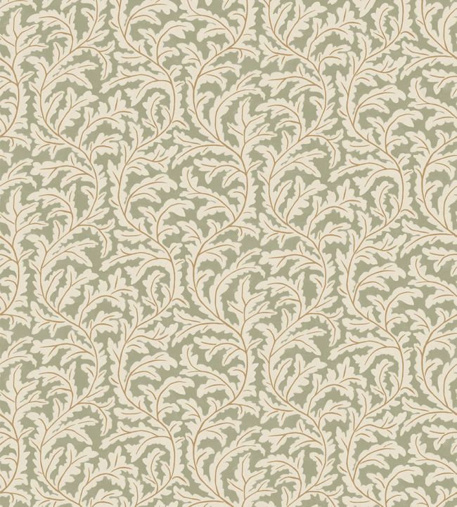 Frond Ogee Wallpaper by Josephine Munsey Sage