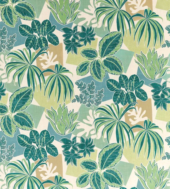 Frondoso Fabric by Osborne & Little Emerald