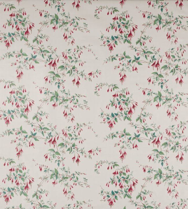 Fuchsia Fabric by Colefax and Fowler Pink/Green