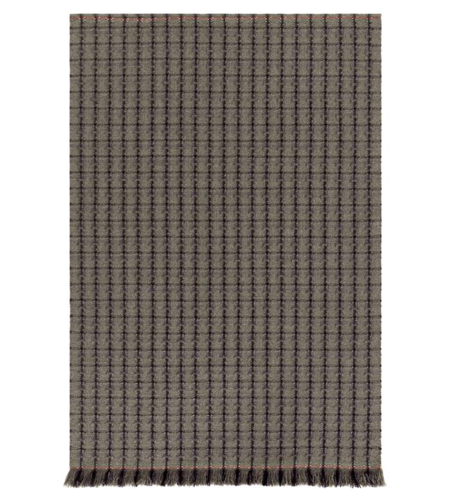 Garden Layers Checks Rug in Green by GAN | Jane Clayton