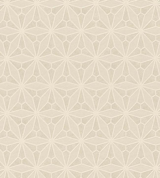 Geo Floral Wallpaper by Eijffinger White/Cream