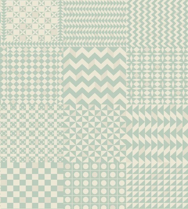 Geometrico Wallpaper by Cole & Son Pastel
