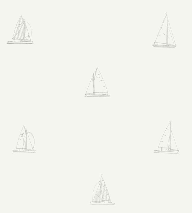 Gone Sailing Wallpaper by Today Interiors Neutral