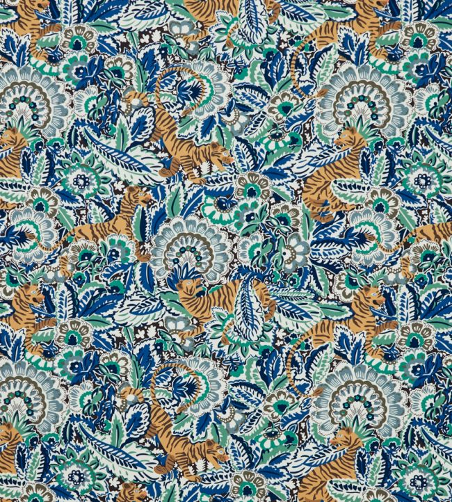 Grand Milo in Majorelle Fabric by Liberty Lapis