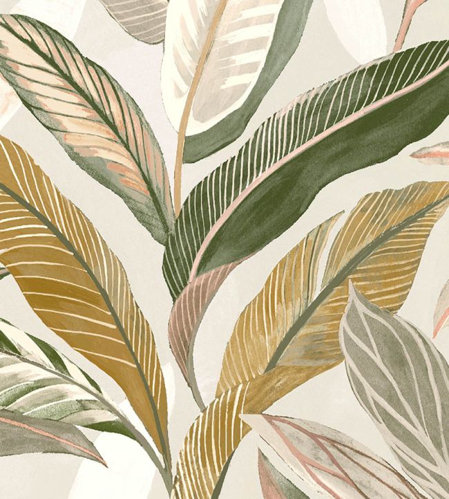 Grand Oasis Fabric by Arley House Chintz