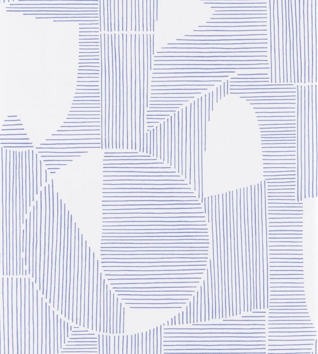Graphique Wallpaper by Casadeco Bleu