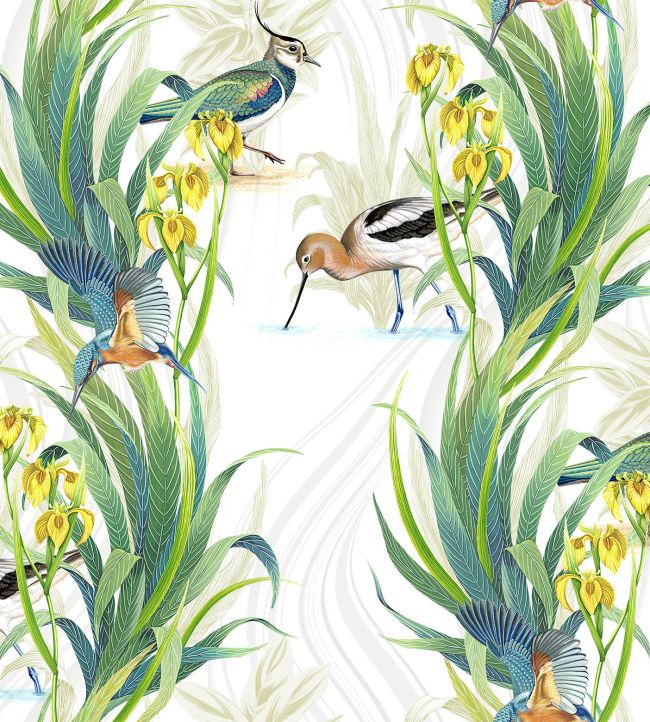 Halcyon Fabric by Osborne & Little Spring Green