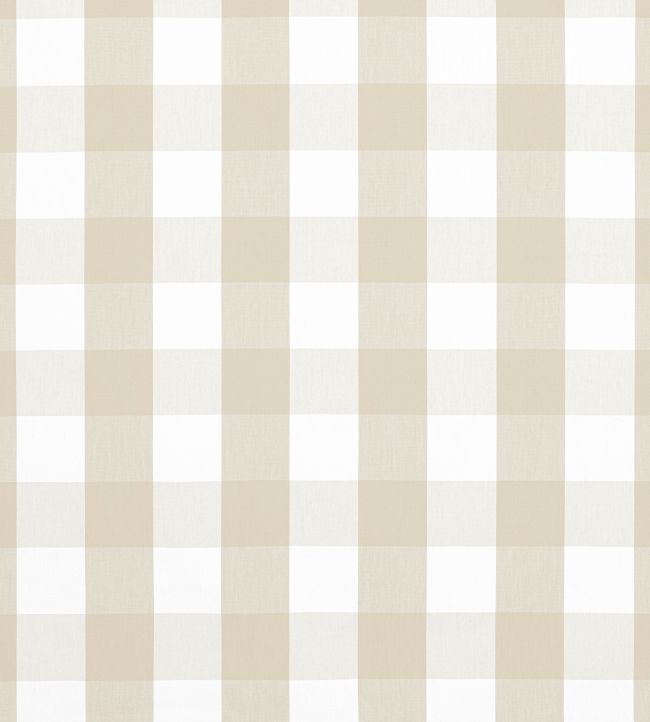Hammond Check Fabric by Anna French Beige