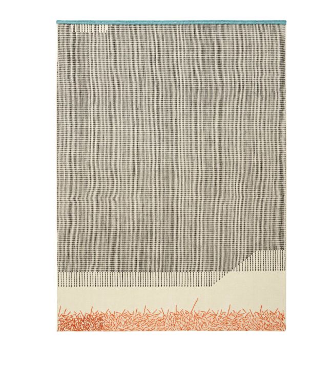 GAN Backstitch Calm rug Brick 02LN626RWI8-170240 Brick