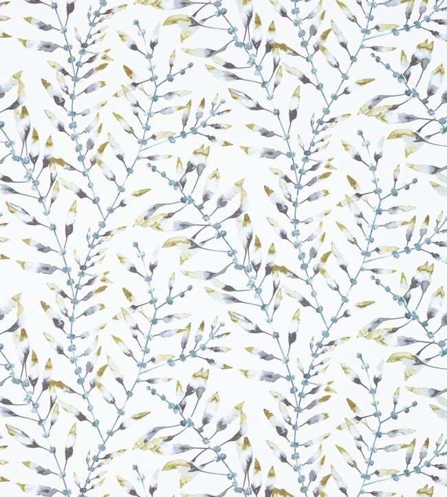 Chaconia Fabric by Harlequin Lagoon/Linden