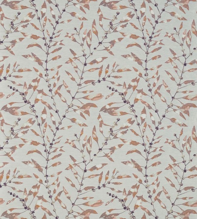 Chaconia Fabric by Harlequin Mandarin/Fig