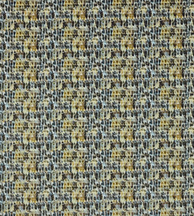 Kelambu Fabric by Harlequin Graphite/Mustard