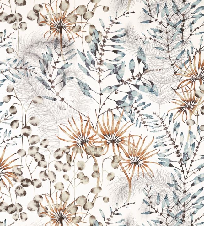 Postelia Fabric by Harlequin Amber/Slate