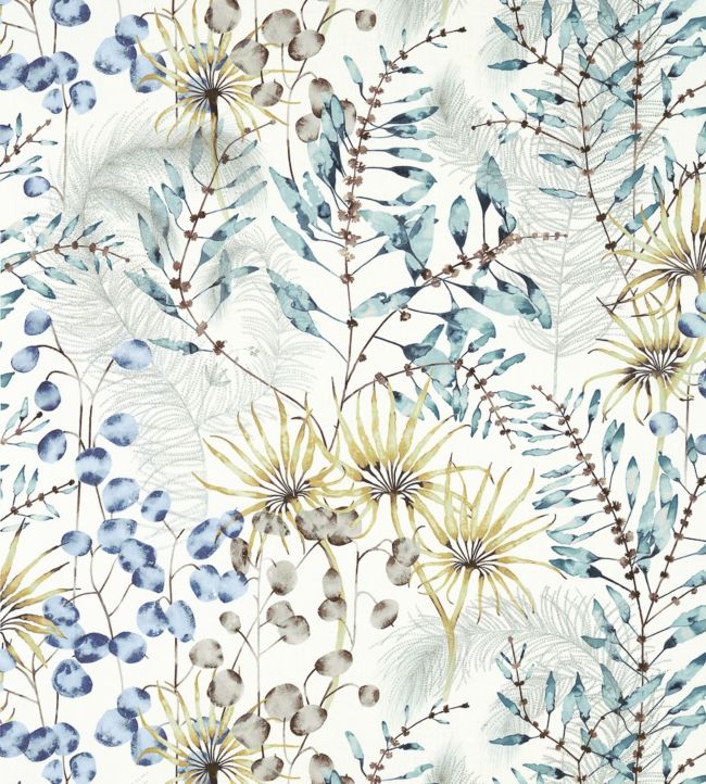 Postelia Fabric by Harlequin Lagoon/Linden