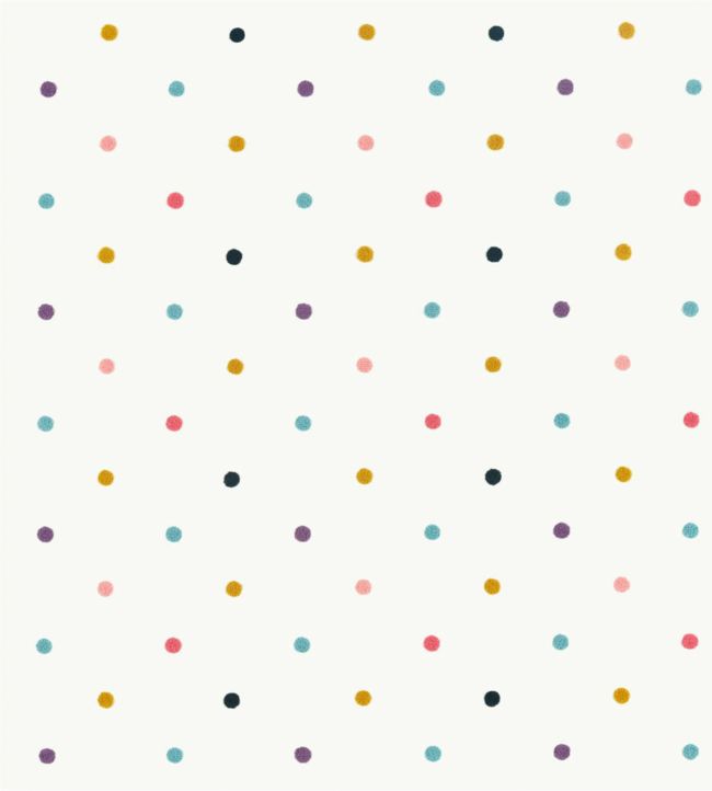 Bon Bon Fabric by Harlequin Raspberry/Grape/Sunflower/Blueberry