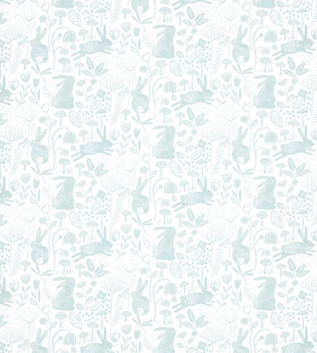 Into the Meadow Wallpaper by Harlequin Duck Egg