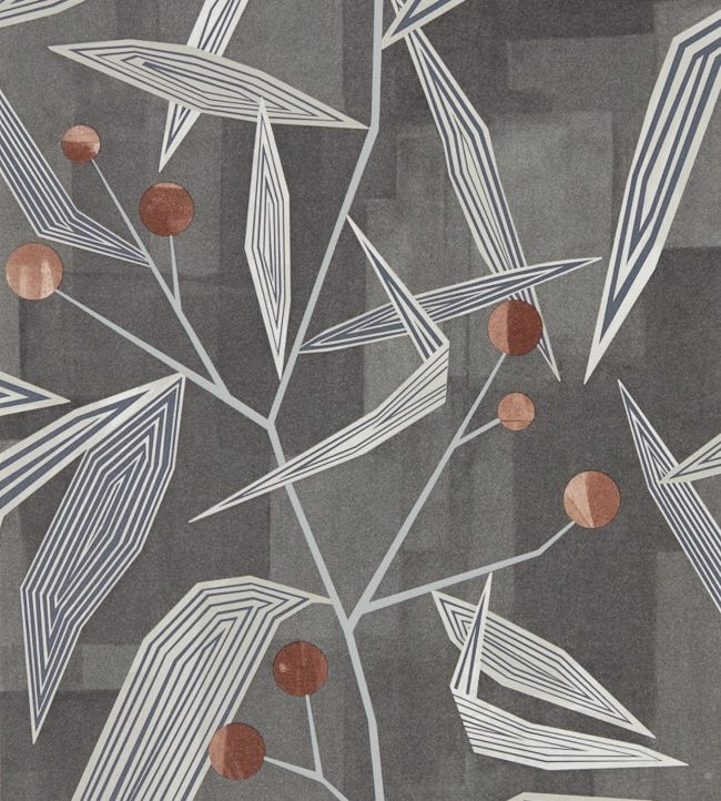 Entity Wallpaper by Harlequin in Bitter Chocolate Jane Clayton