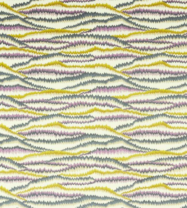 Tremolo Fabric by Harlequin Aubergeine/Chartreuse